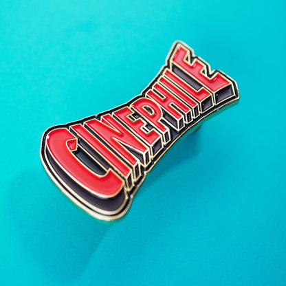 Cinephile Enamel Pin
